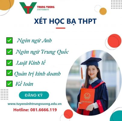 Đại học Trưng Vương tuyển sinh 2022